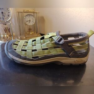 CHACO Paradox Women's Size 9.5 Pesto Green Sport Water Shoe Closed Toe